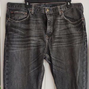 Banana Republic distressed straight jeans 38x32